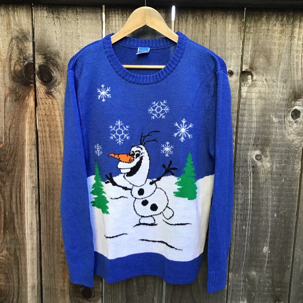 Disney Blue Olaf Sweater